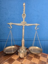 Vintage  Scales with Brass