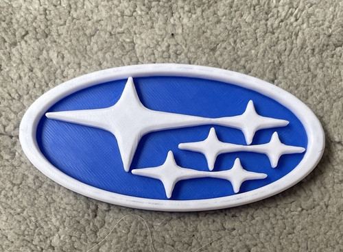 Subaru badge fridge - badge,