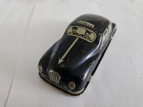 Vintage tin plate toy - plate,
