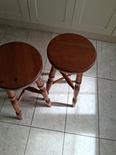 Rustic Wooden Stool, Handmade