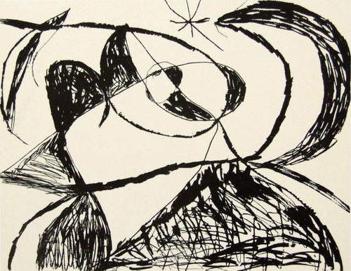 Joan miro mounted vintage - joan,