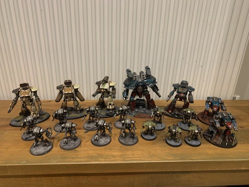 Well painted warhammer adeptus - well,