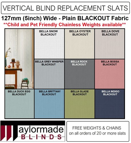 Replacement vertical blind - replacement,