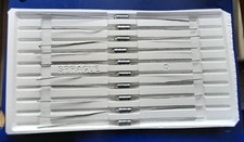 10pcs - Sprague 0.47uF  +/- 20%  35DC  150D Series Axial Capacitors (D1)