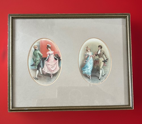 Pair small vintage - pair,