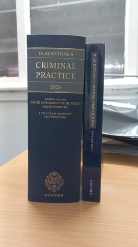 Blackstone criminal practice - blackstone's,