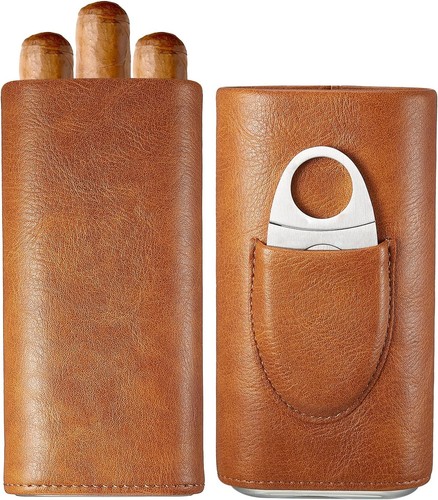 Cigar case leather - cigar,