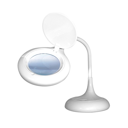 Magnifying desk lamp - desk,