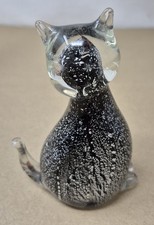 Art Glass Murano Black & White