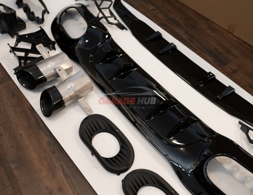 Rear diffuser a35 mod - rear, +