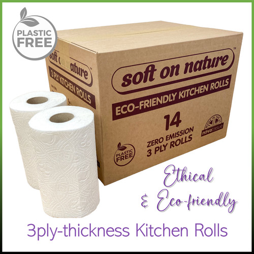 Jumbo kitchen roll soft - 14, |
