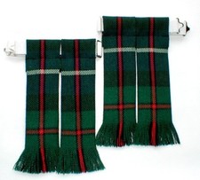 KILT FLASHES TARTAN ROBERTSON MODERN HUNTING WORSTED WOOL MADE IN SCOTLAND GENTS