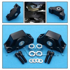 Billet Motor Torque Mounts Kit For Honda Civic EG EK D16 B16 B18 B20 92-00 Black