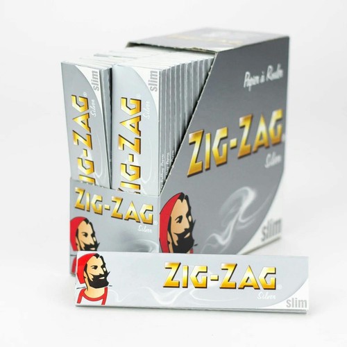 Zig zag silver king size - silver, slim