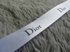 DIOR Embossed White Satin
