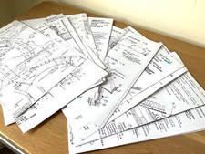 18 Printed ARCHITECTURAL PRINTS Technical House Design Prints A4 A3 2000s 2010s