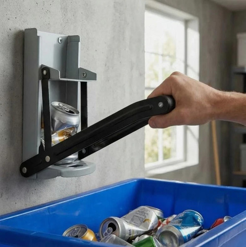 Large beer tin can crusher - large,