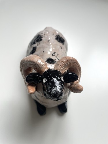 Handmade studio pottery sheep - handmade,