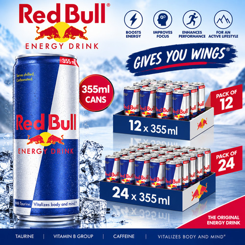 Red bull energy drink 355ml - energy,