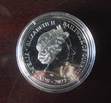 BRITISH ISLES PLATINUM JUBILEE £5 COIN (PROOF) BAILIWICK OF GUERNSEY