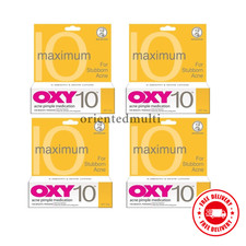 4 Packs OXY 10 Maximum Pimple