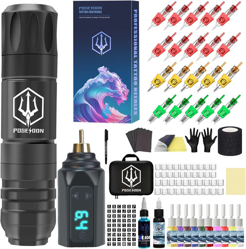 Poseidon tattoo machine kit - poseidon,