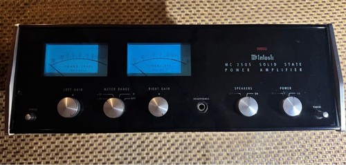 Mcintosh mc2505 solid state - solid,