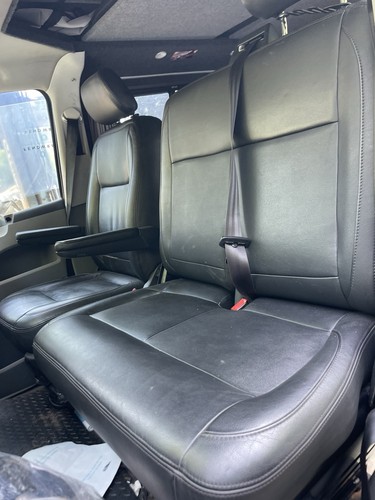 Full black leather front - vw,