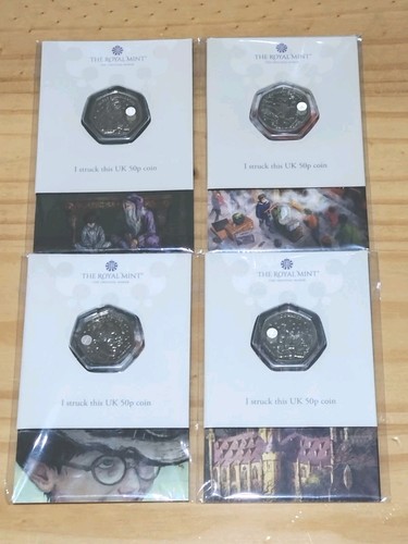 Harry potter syo 50p coins - harry,