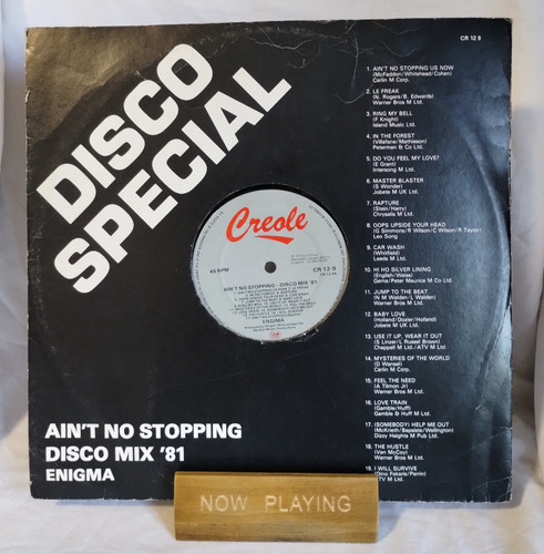 Enigma ain no stopping - ain't,