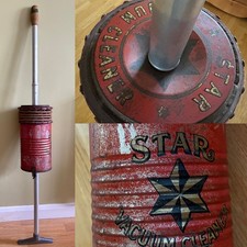 Antique Vacuum Cleaner, 1910-1920 Star Engineering Company, hand pumped bellows