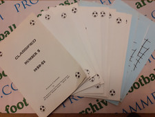 AFS ASSOCIATION OF FOOTBALL STATISTICIANS 11 editions of Classified 1950-1961