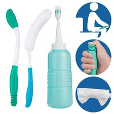 3Pcs Long Handle Butt Wiper