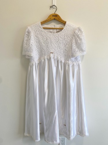 Vintage white babydoll tea - white,