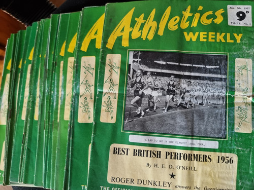 Athletics weekly 1957 - weekly,