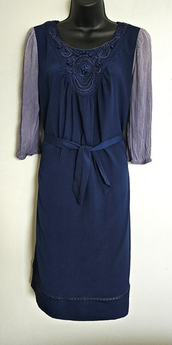 Kaliko blue silk trim - kaliko,