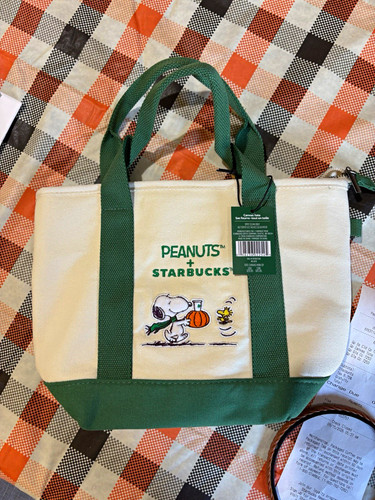Starbucks peanuts canvas - starbucks,