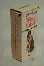A Vintage Miniature * Dewar`s * Old Scotch Whisky Bottle 11cm high, No.5 of 8