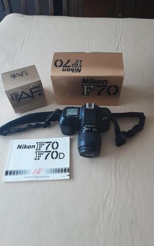 Nikon f70 camera with 80 - camera,