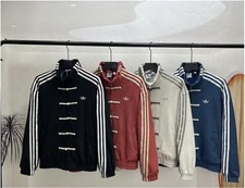 2025 Adidas originals Snake Year limited new Chinese stand collar casual jacket