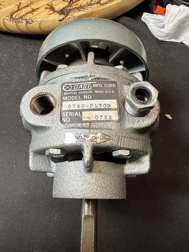 Gast vacuum pump and - gast,
