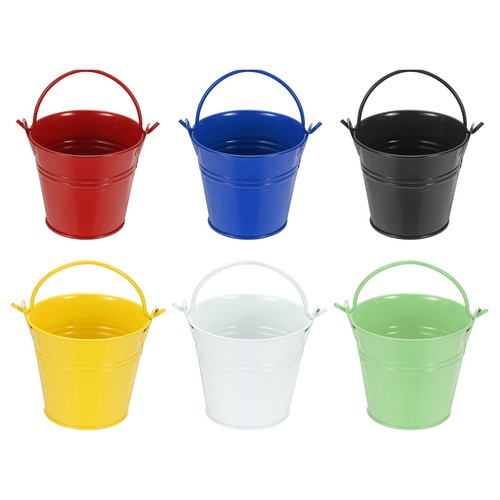 Small metal buckets mini - metal, buckets,