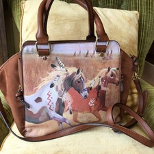 Large Leather look/faux suede