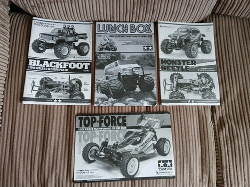 Tamiya manual joblot monster - manual, joblot-