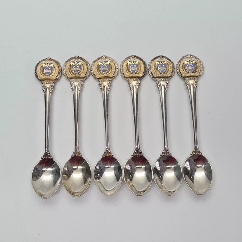 Vintage set six silver - of,