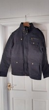 Jeep Spirit Mens Canvas Jacket, size XL in black