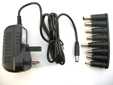 1 AMP 15 VOLT 15 WATT AC/DC POWER ADAPTOR SUPPLY CHARGER UNIVERSAL (MULTI JACK)