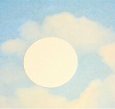 Die Cut Cuts Circle Shape Plain Edge White  Choice of Size