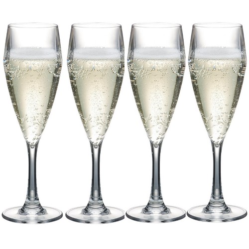 Champagne flutes plastic - champagne,
