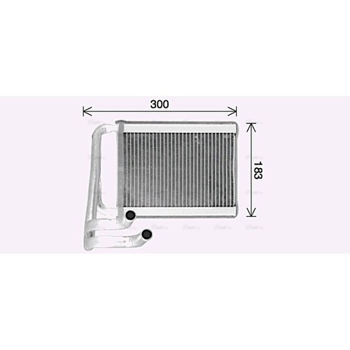 Heat exchanger ka6306 - heat, ava
